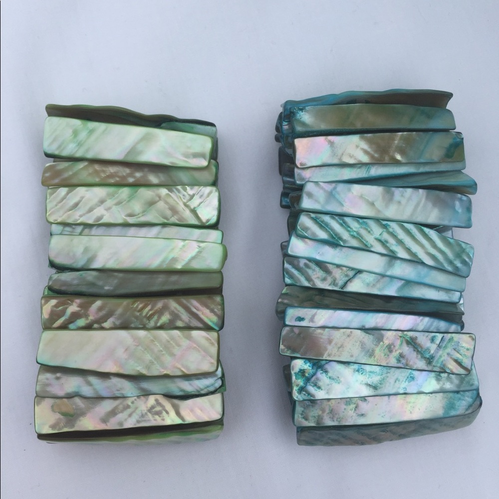 Turquoise Shell Bracelet - Picture 8 of 8